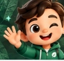 Nuvi Mascot Waving