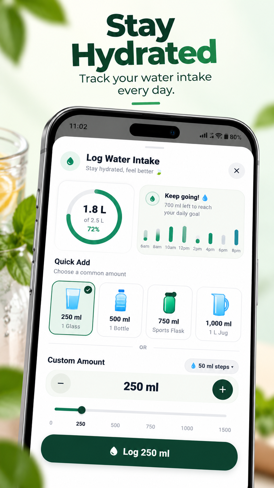 Stay Hydrated Water Tracking