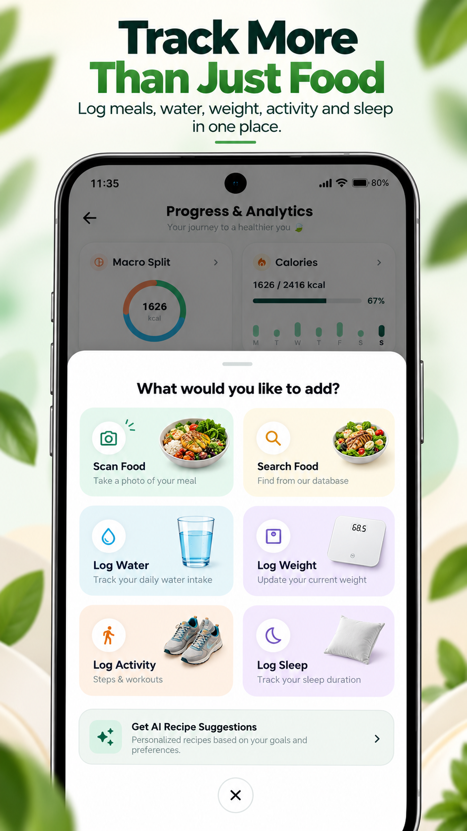 Track More Than Just Food