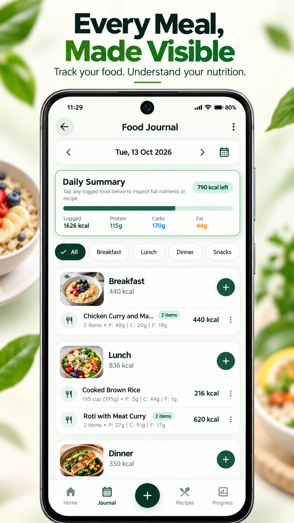 Nuvi Smart Food Scanner